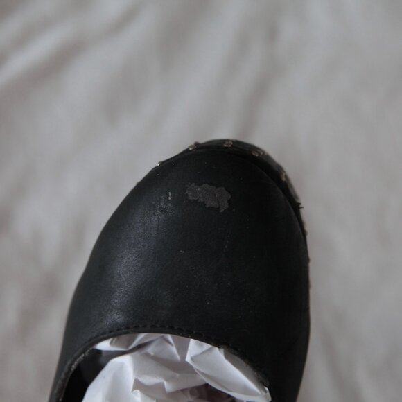 Promise Black Studded Stilettos 6 inch heels EUC - Picture 8 of 10